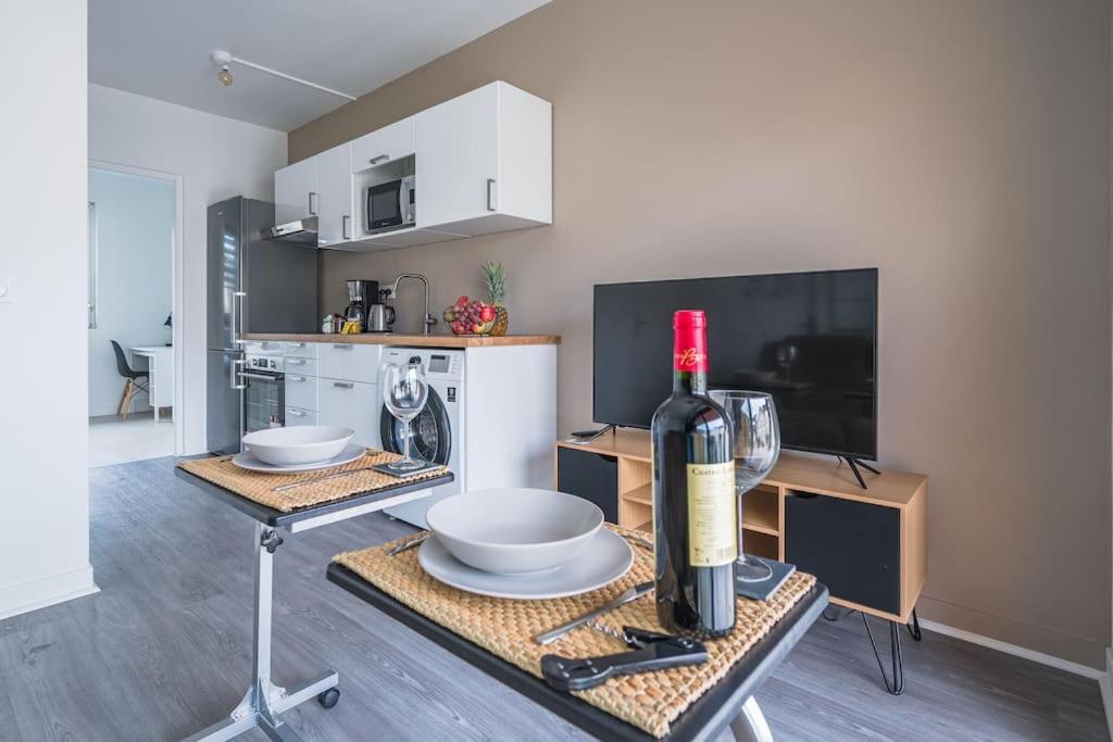 Le Lotus - Self Checkin - 20Min From Paris - Free Parking Around Leilighet Drancy Eksteriør bilde