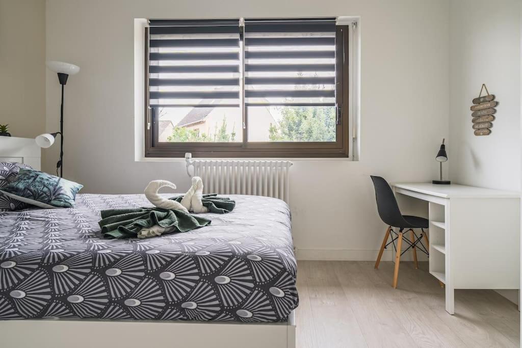 Le Lotus - Self Checkin - 20Min From Paris - Free Parking Around Leilighet Drancy Eksteriør bilde